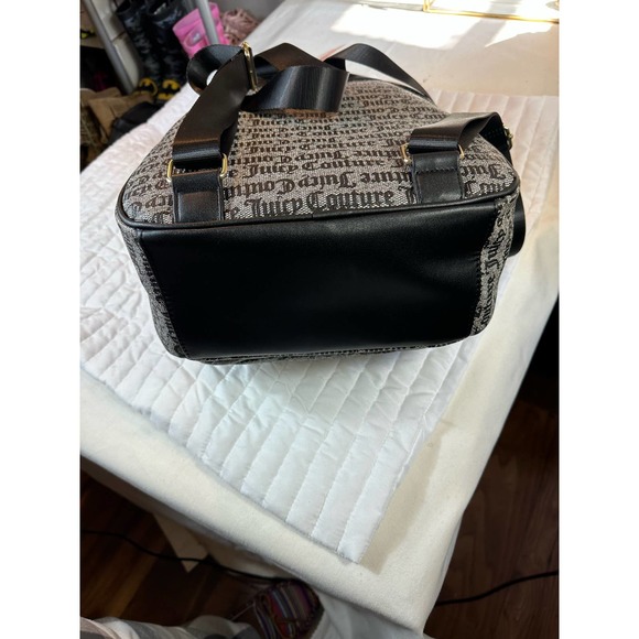 📚✏️🚌BACK TO SCHOOL Juicy couture blk backpack nwt - Picture 9 of 11